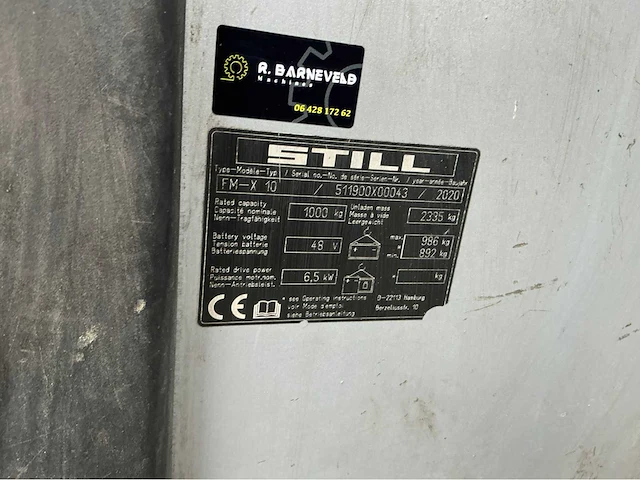 2020 still fm-x-10 reachtruck - afbeelding 12 van  15