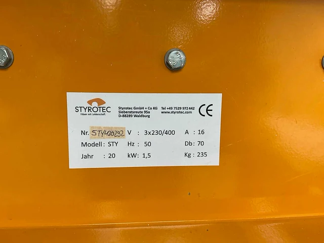 2020 styrotec shredder - afbeelding 8 van  19