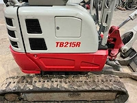 2020 takeuchi tb215r minigraafmachine - afbeelding 8 van  34