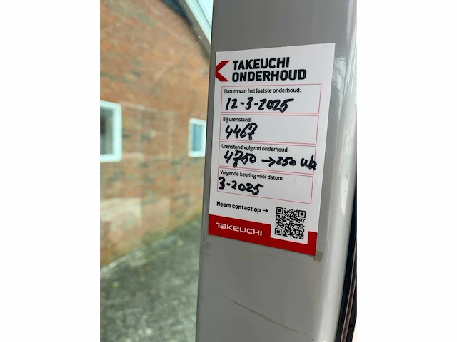 2020 takeuchi tb235-2 rupsgraafmachine - afbeelding 3 van  11