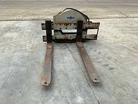 2020 tobroco-giant pv-3a-1200-z hydraulisch draaibaar palletvork - afbeelding 15 van  17