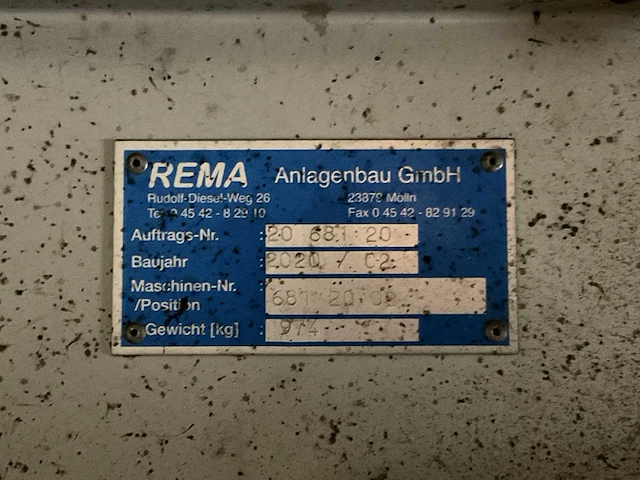 2020 tomra / rema autosort nir1 b-2000 x-h multi sorteerinstallatie - afbeelding 21 van  28