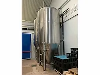 2020 tonsen dubbelwandige 60hl fermentatie druktank - afbeelding 3 van  10