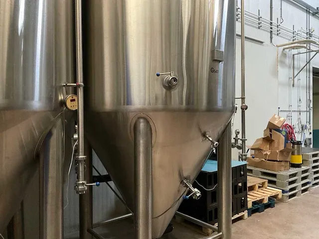 2020 tonsen dubbelwandige 60hl fermentatie druktank - afbeelding 6 van  10