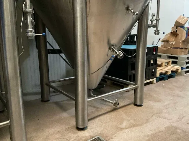 2020 tonsen dubbelwandige 60hl fermentatie druktank - afbeelding 7 van  10