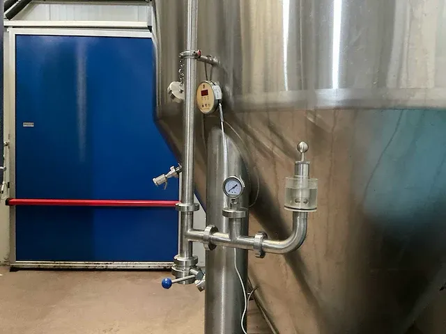 2020 tonsen dubbelwandige 60hl fermentatie druktank - afbeelding 9 van  10