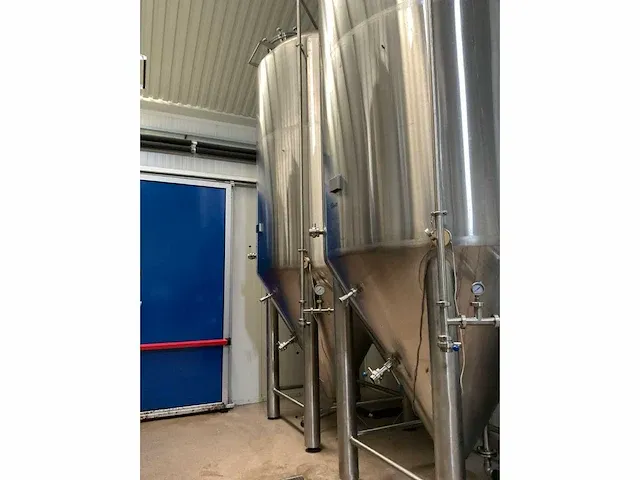 2020 tonsen dubbelwandige 60hl fermentatie druktank - afbeelding 2 van  9