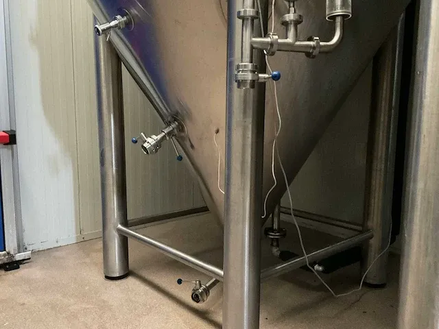 2020 tonsen dubbelwandige 60hl fermentatie druktank - afbeelding 6 van  9