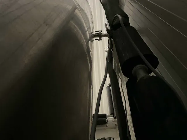 2020 tonsen dubbelwandige 60hl fermentatie druktank - afbeelding 8 van  9