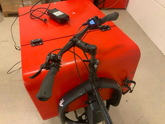 2020 triobike cargo big elektrische bakfiets met trailer - afbeelding 5 van  26