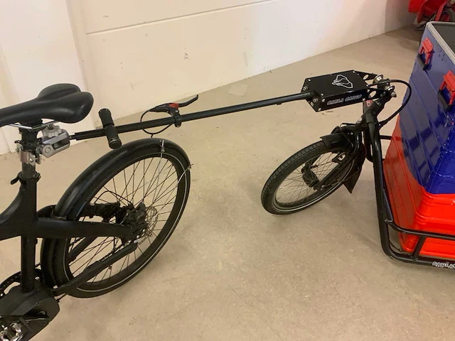 2020 triobike cargo big elektrische bakfiets met trailer - afbeelding 8 van  26