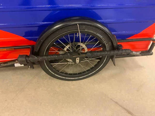 2020 triobike cargo big elektrische bakfiets met trailer - afbeelding 11 van  26