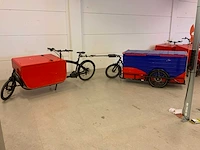 2020 triobike cargo big elektrische bakfiets met trailer - afbeelding 1 van  26