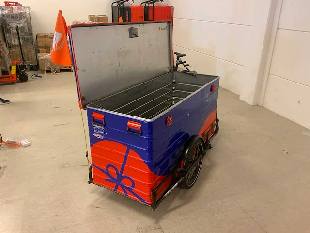 2020 triobike cargo big elektrische bakfiets met trailer - afbeelding 13 van  26
