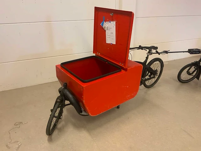 2020 triobike cargo big elektrische bakfiets met trailer - afbeelding 24 van  26