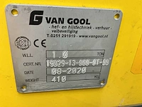 2020 van gool hijstraverse met wisselbare doorrolbak - afbeelding 6 van  14