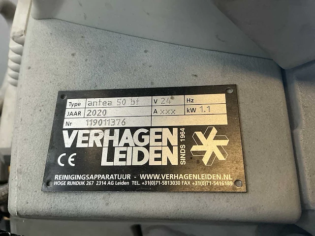 2020 verhagen leiden antea 50 bf schrobmachine - afbeelding 7 van  7