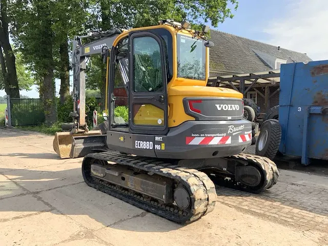 2020 volvo ecr88d pro midigraafmachine - afbeelding 32 van  37