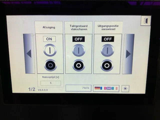 2020 weinig cube plus vierzijdige cnc profileer- en schaafmachine “754 hr” - afbeelding 2 van  26