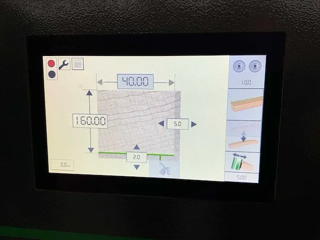 2020 weinig cube plus vierzijdige cnc profileer- en schaafmachine “754 hr” - afbeelding 26 van  26