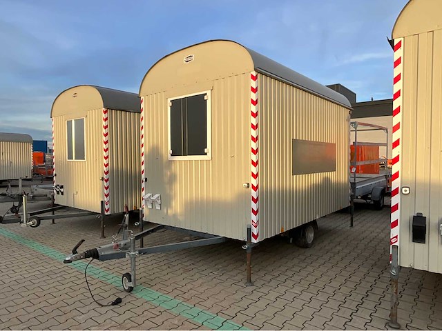 2020 weiro holzbau bauwagen rasant 350 schaft aanhangwagen - afbeelding 1 van  13