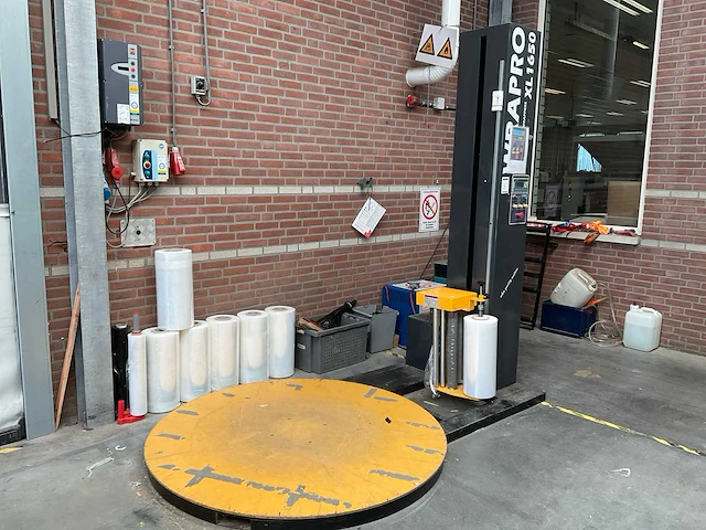 2020 wrapro xl1650 palletfoliewikkelaar - afbeelding 1 van  7