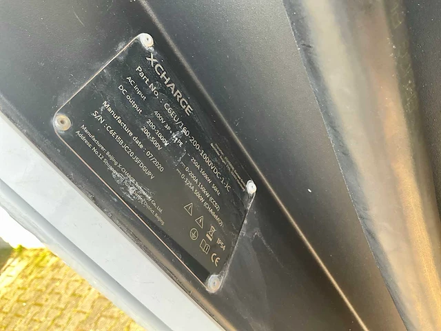 2020 xcharge 160kw dc lader / laadpaal (defect) - afbeelding 11 van  20