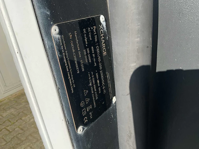 2020 xcharge 60kw dc lader / laadpaal - afbeelding 9 van  18