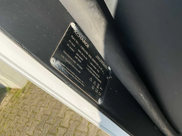 2020 xcharge 60kw dc lader / laadpaal - afbeelding 8 van  17