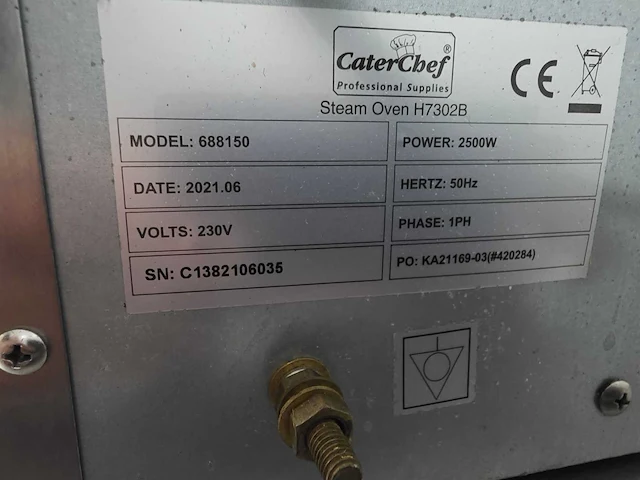 2021 - caterchef - 688150 - heteluchtoven - afbeelding 4 van  4
