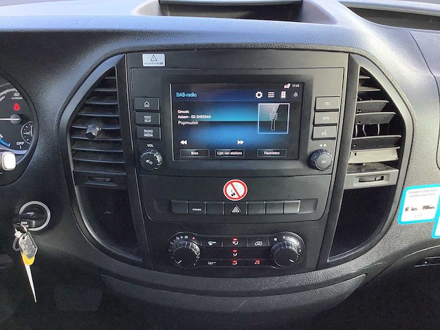 2021 - mercedes-benz - evito - evito ext.lang 66kwh - bedrijfswagen - afbeelding 10 van  16