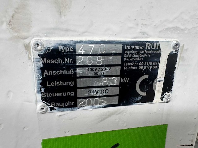 2021 abb irc5 single verpakkingsrobot - afbeelding 25 van  39