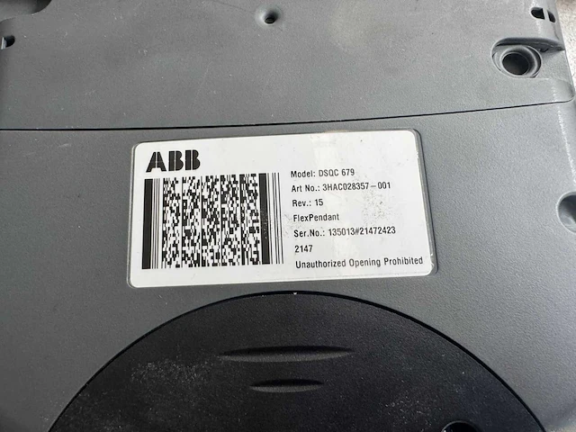 2021 abb irc5 single verpakkingsrobot - afbeelding 22 van  39