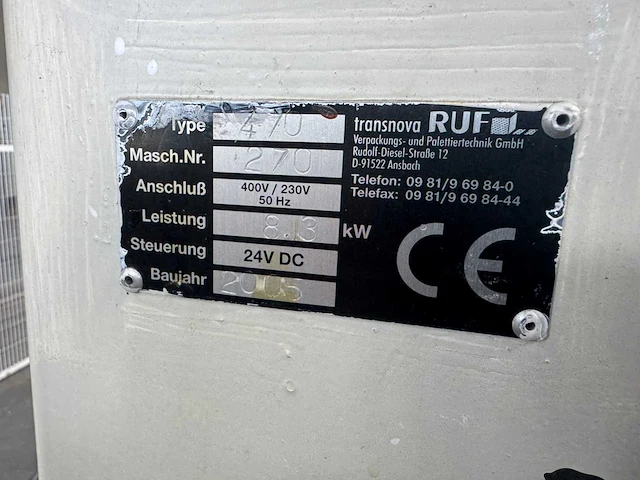 2021 abb irc5 single verpakkingsrobot - afbeelding 25 van  32