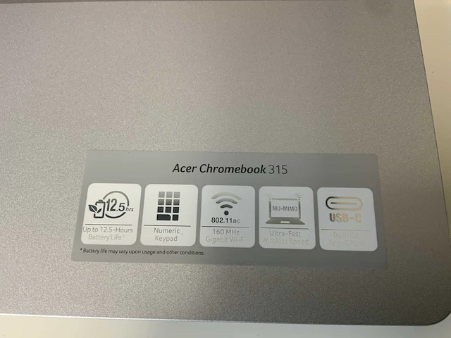 2021 acer chromebook cb315-3h (n19q3) laptop (2x) - afbeelding 4 van  7