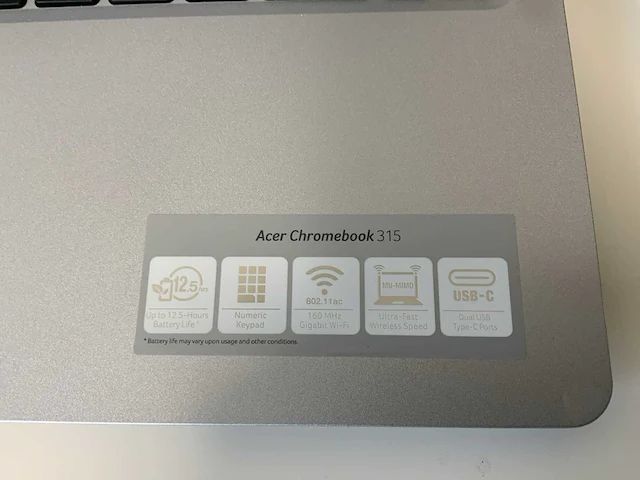 2021 acer chromebook cb315-3h (n19q3) laptop (6x) - afbeelding 6 van  11