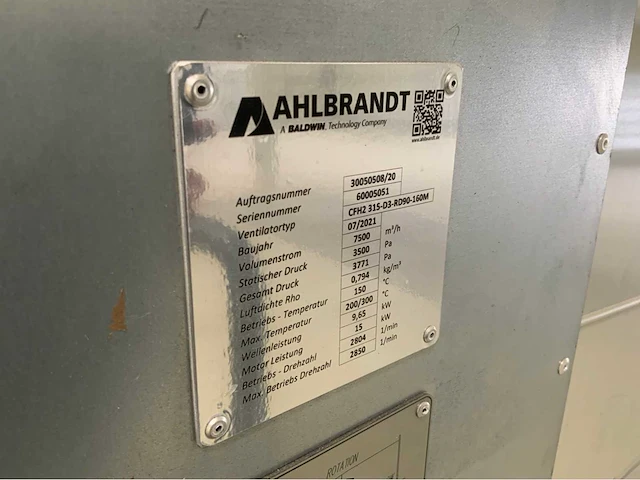 2021 ahlbrandt hete lucht band drooginstallatie - afbeelding 26 van  32