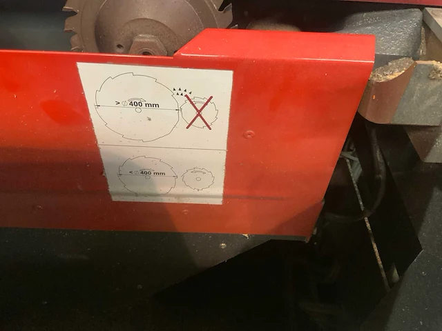 2021 altendorf f45 evodrive formaatcirkelzaagmachine - afbeelding 8 van  24