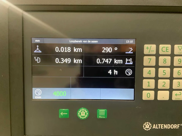 2021 altendorf f45 evodrive formaatcirkelzaagmachine - afbeelding 22 van  24