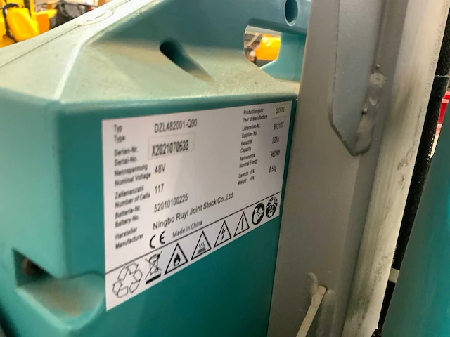 2021 ameise pte 1.3 li-ion elektrische palletwagen - afbeelding 4 van  12