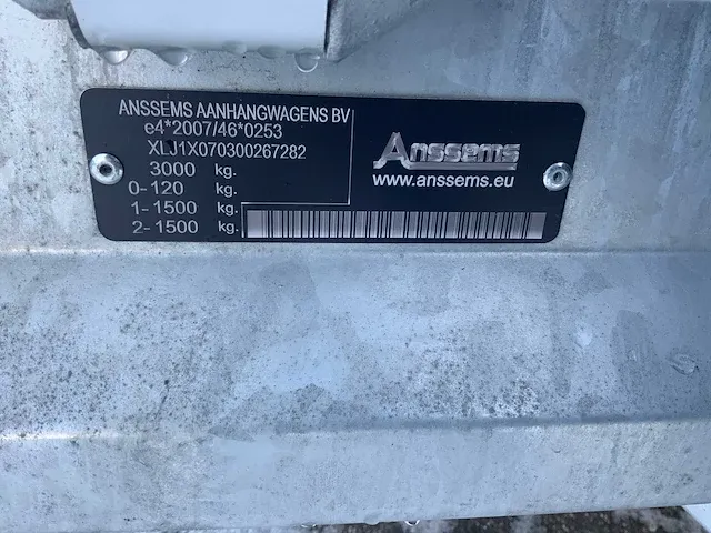 2021 anssems an aanhangwagen - afbeelding 4 van  12