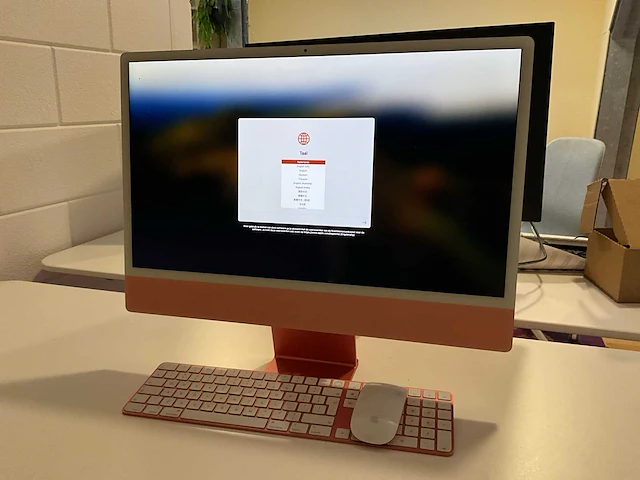 2021 apple imac 24-inch, m1 desktop - afbeelding 1 van  5