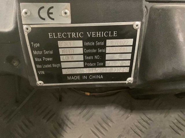 2021 bensel cars bsn2 golfkar - afbeelding 11 van  12