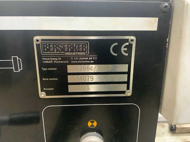 2021 berserker cs6266c/2000 draaibank - afbeelding 24 van  32
