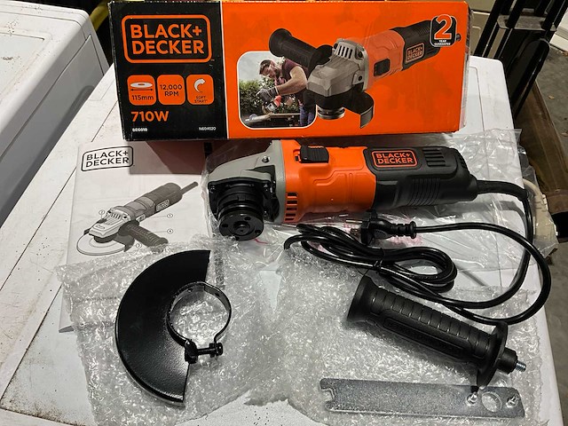 2021 black decker 01 slijpmachine (3x) - afbeelding 3 van  4