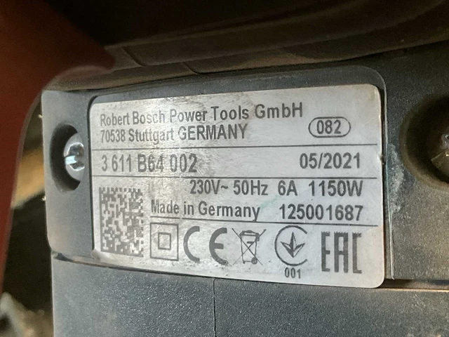 2021 bosch gbh 5-40 dce boormachine - afbeelding 5 van  6