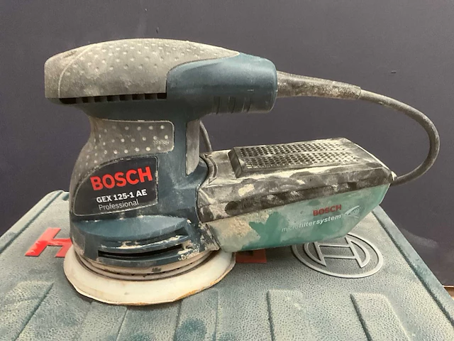 2021 bosch gex125-1 handschuurmachine - afbeelding 2 van  5