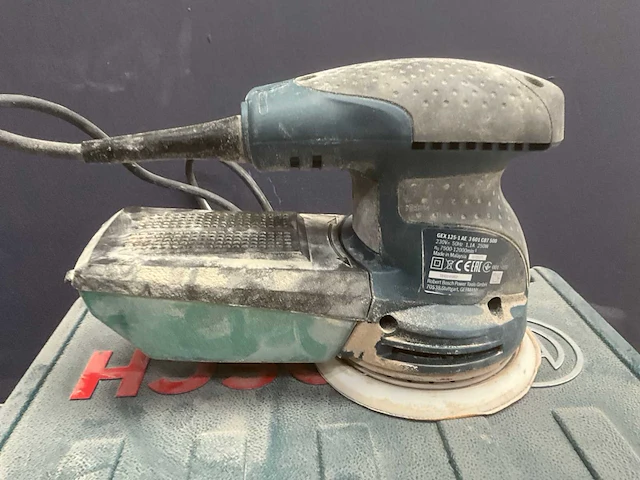 2021 bosch gex125-1 handschuurmachine - afbeelding 3 van  5