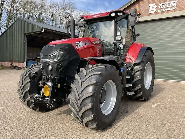 2021 case ih puma 200 cvx drive vierwielaangedreven landbouwtractor - afbeelding 1 van  36