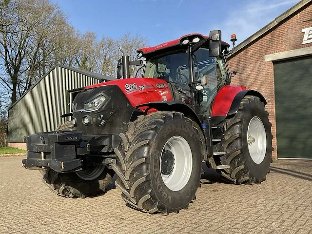 2021 case ih puma 200 cvx drive vierwielaangedreven landbouwtractor - afbeelding 1 van  32